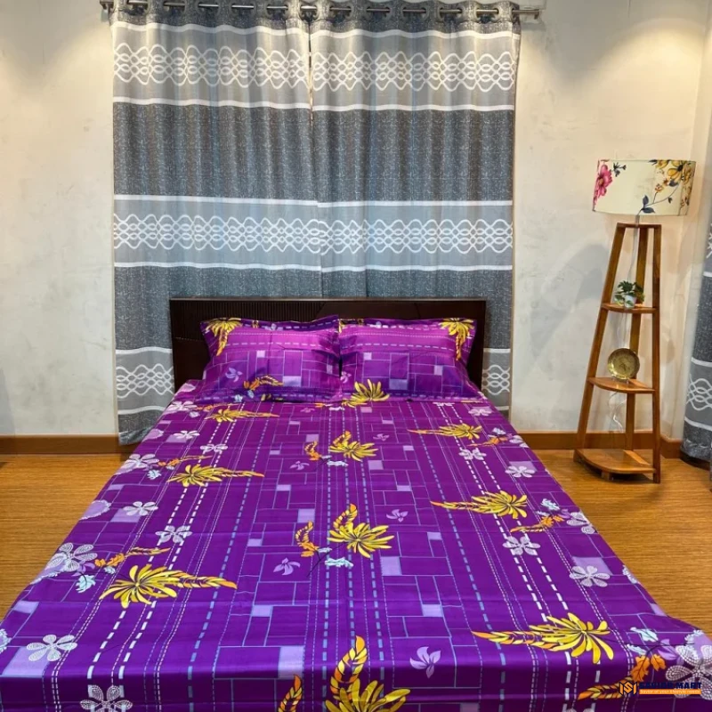 Twill Cotton Bedsheet - SM1068