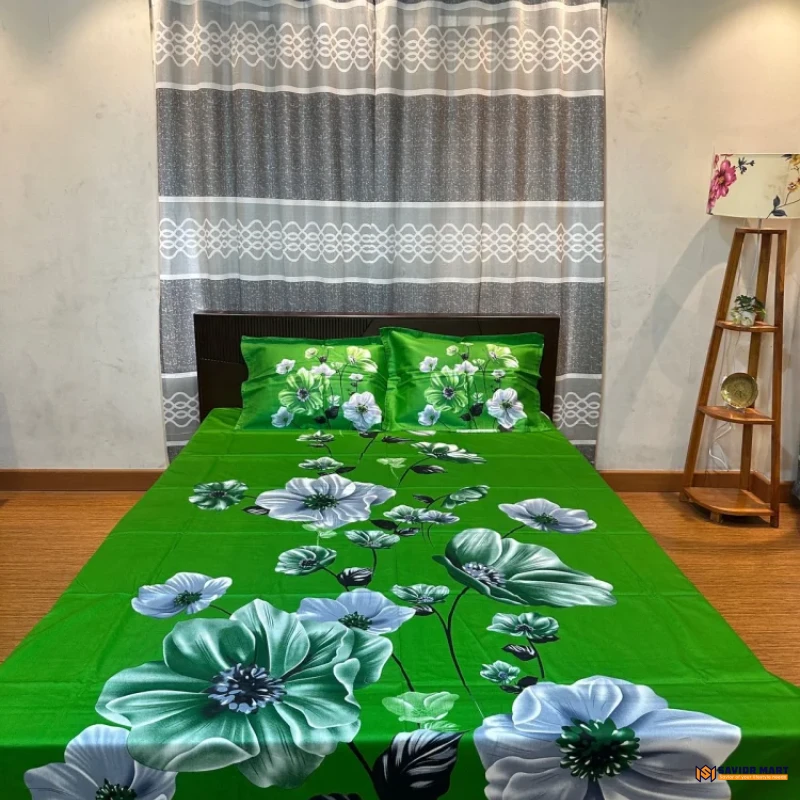 Twill Cotton Panel Bedsheet - SMTP21