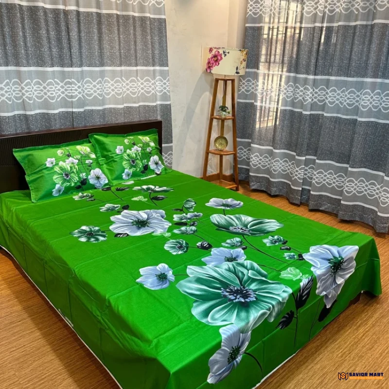 Twill Cotton Panel Bedsheet - SMTP21