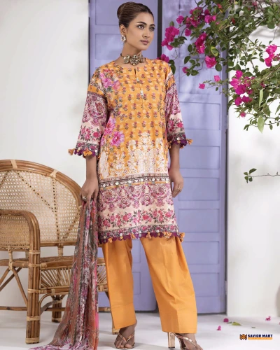 Floral Bliss || FB-001 B (Unstitch)