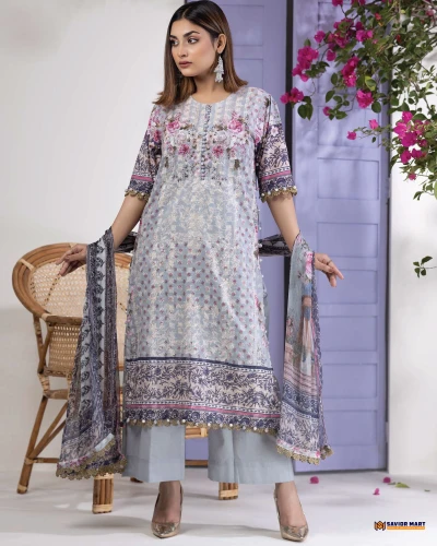 Floral Bliss || FB-002 A (Unstitch)