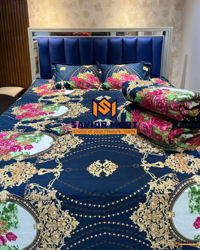 Twill Cotton Comforter Set-14