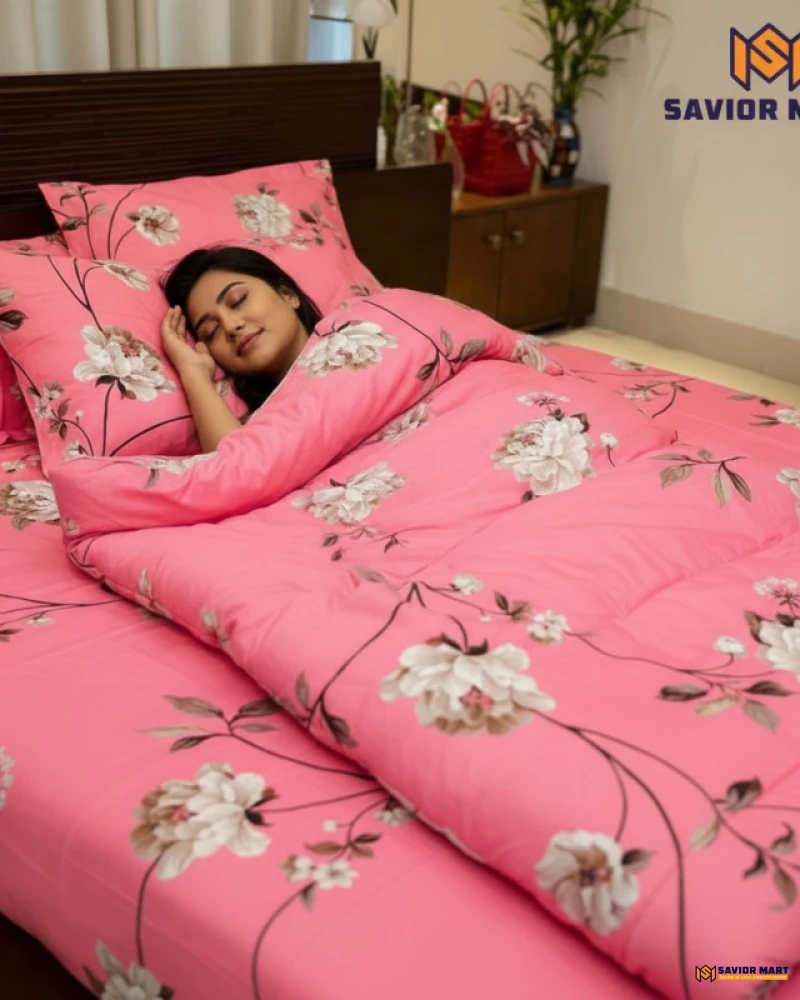 Twill Cotton Comforter Set- 03