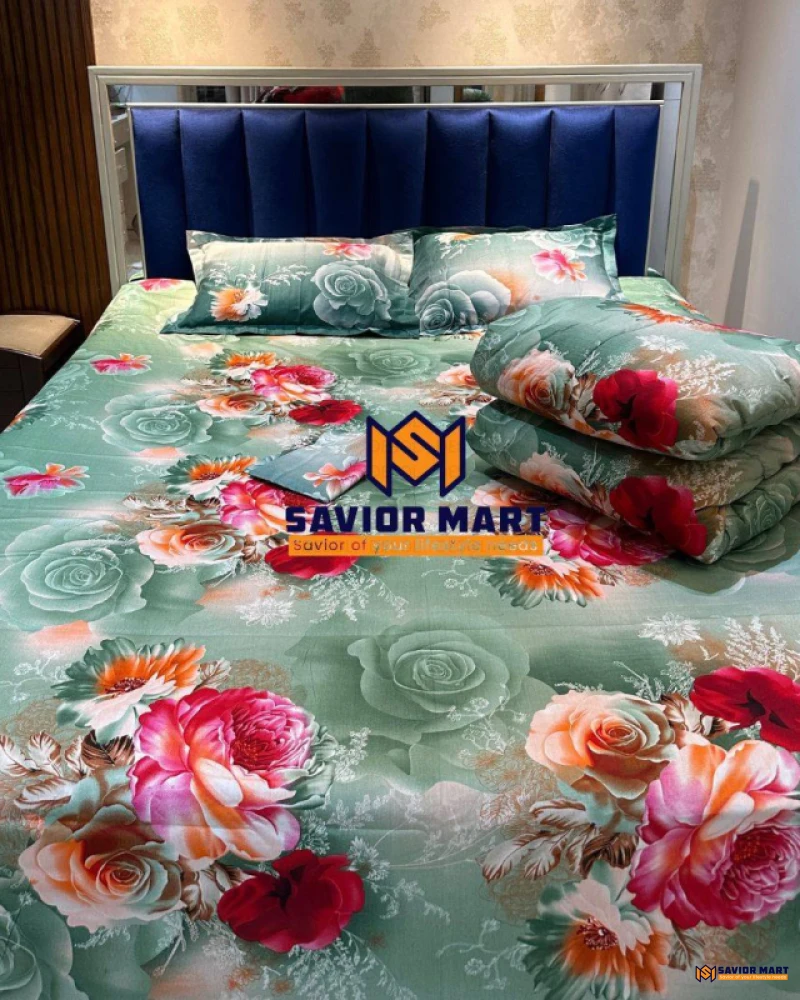 Twill Cotton Comforter Set-12