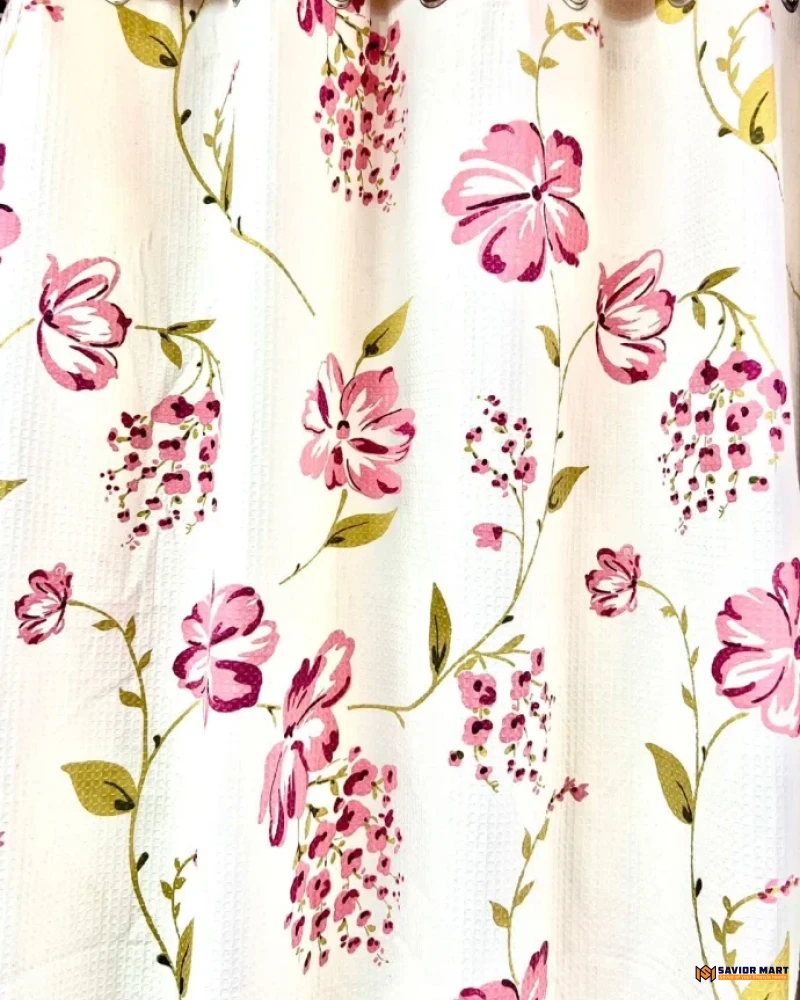 Waffle Cotton Curtain-SMCC47