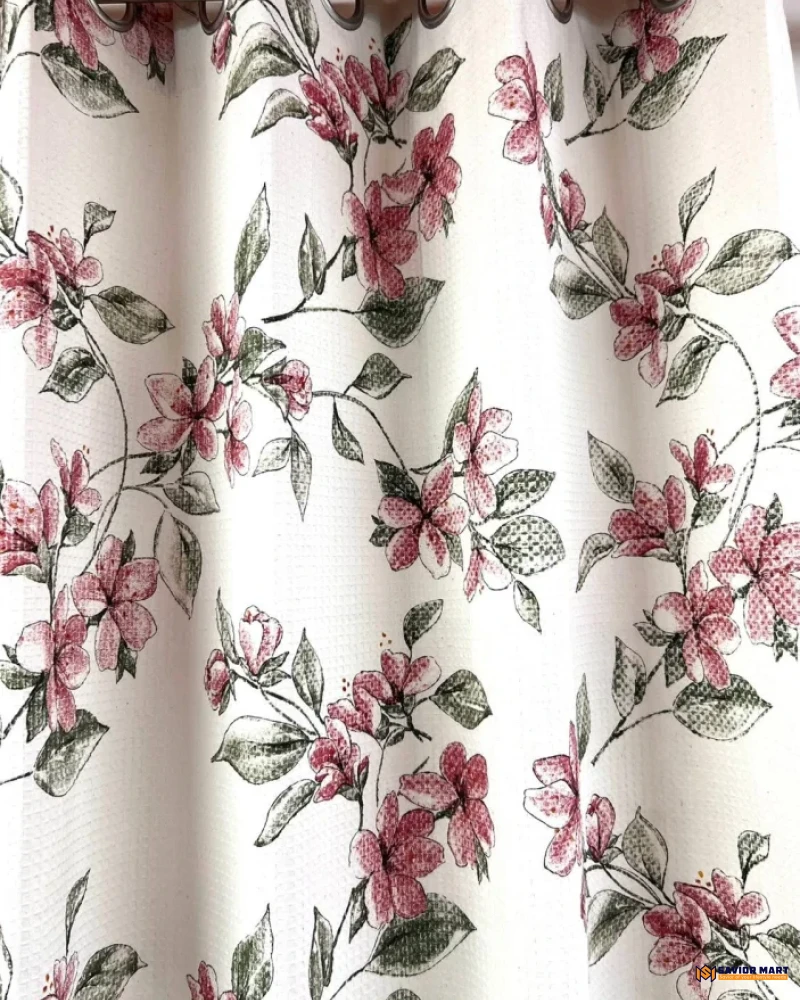 Waffle Cotton Curtain-SMCC46