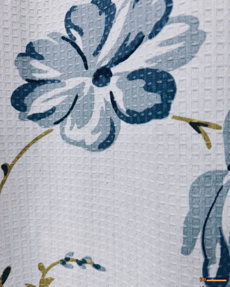 Waffle Cotton Curtain-SMCC44