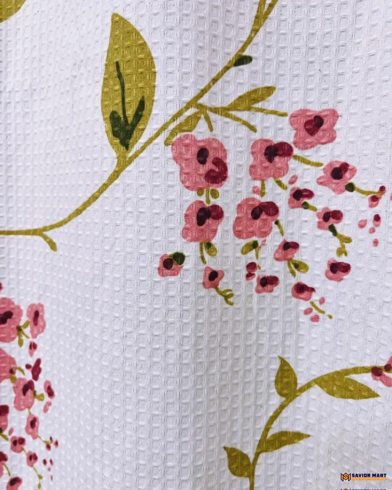 Waffle Cotton Curtain-SMCC47