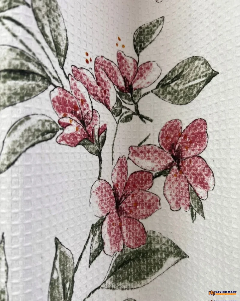 Waffle Cotton Curtain-SMCC46
