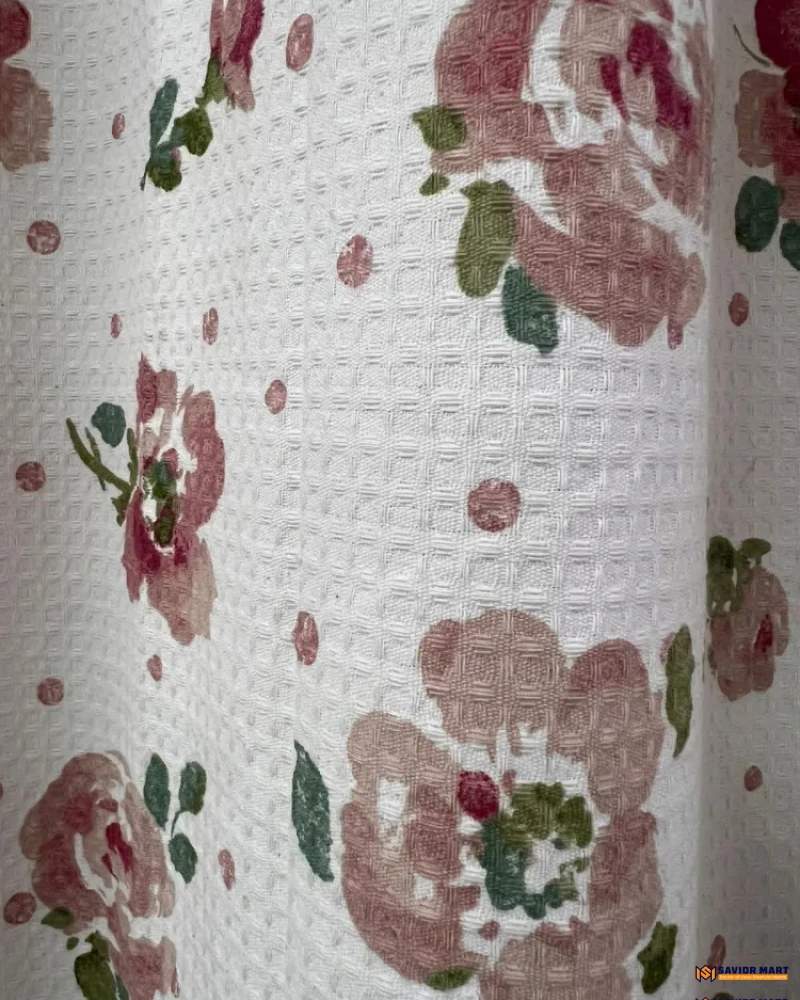 Waffle Cotton Curtain-SMCC45