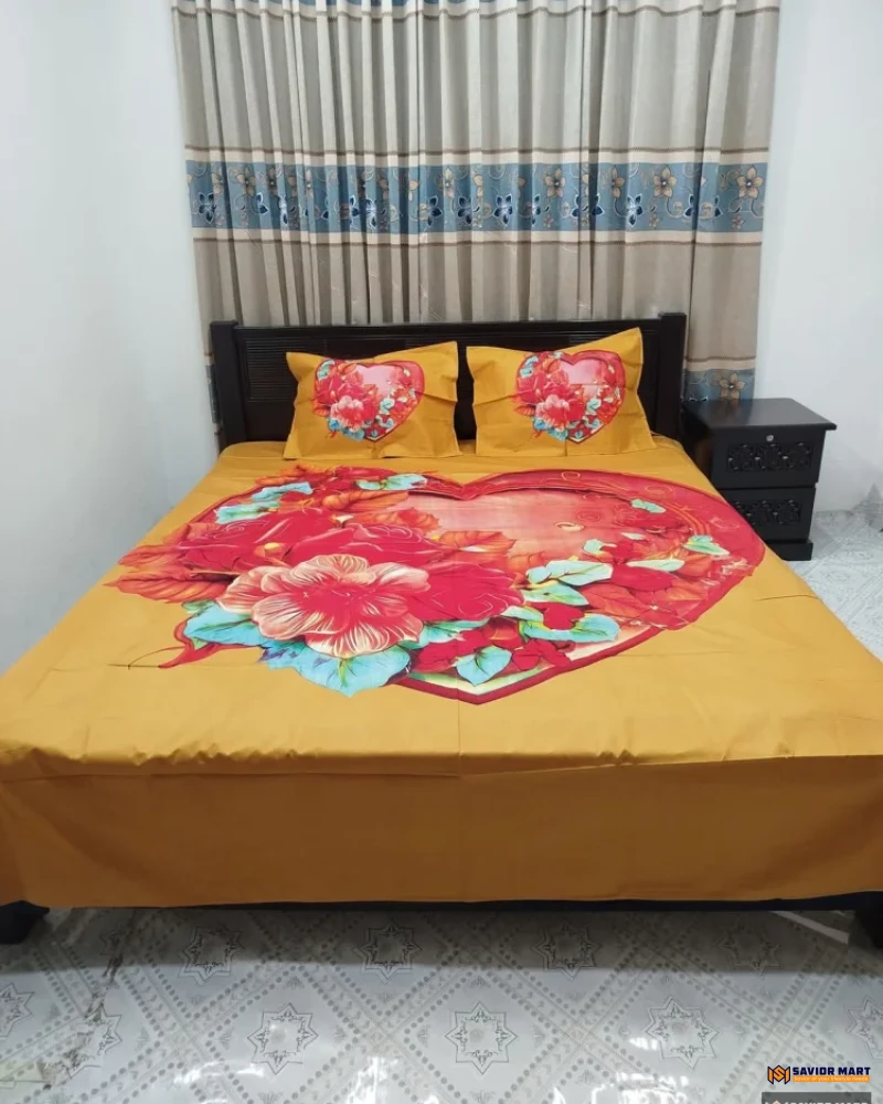 Twill Cotton Panel Bedsheet - SMTP20